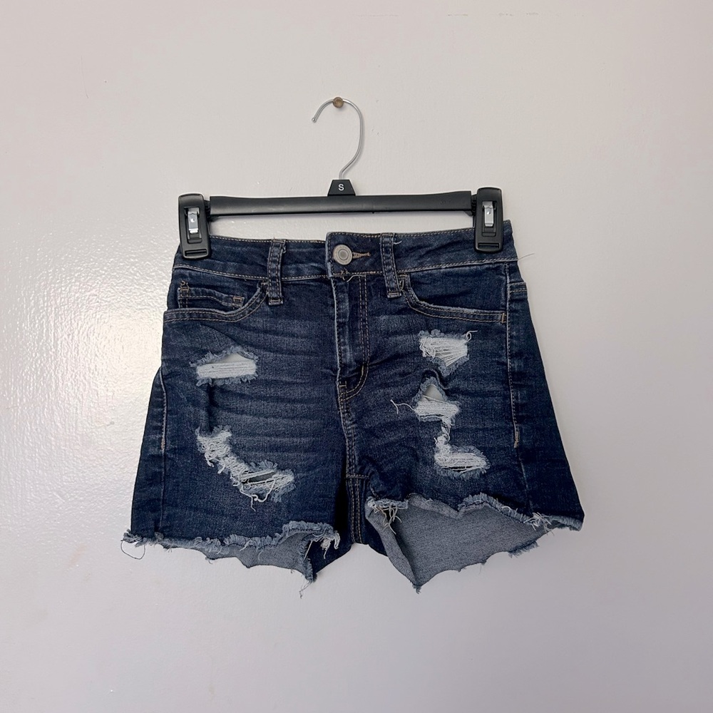 So distressed Denim Short